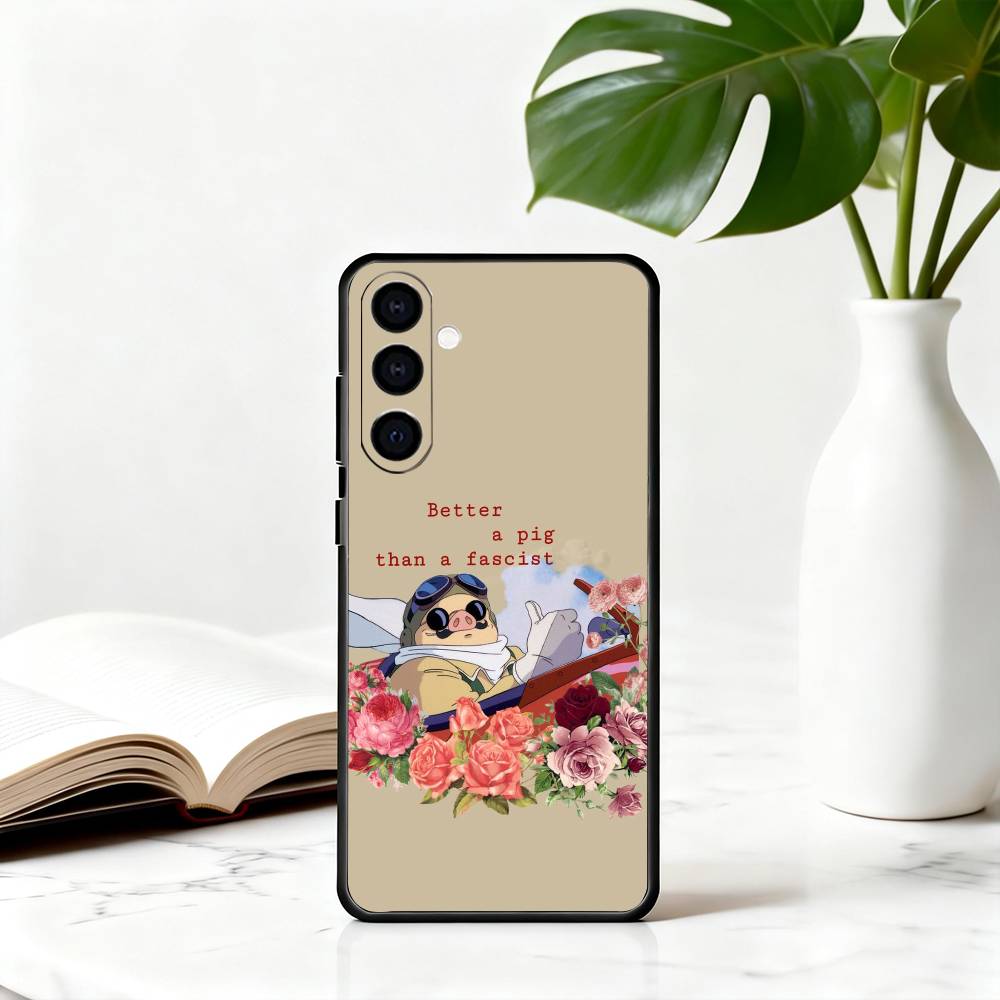 P-Porco R-Rosso-PR-es Phone Case For Samsung Galaxy A73,A72,A71,A70,A53,A52,A51,Others Soft Black Cover