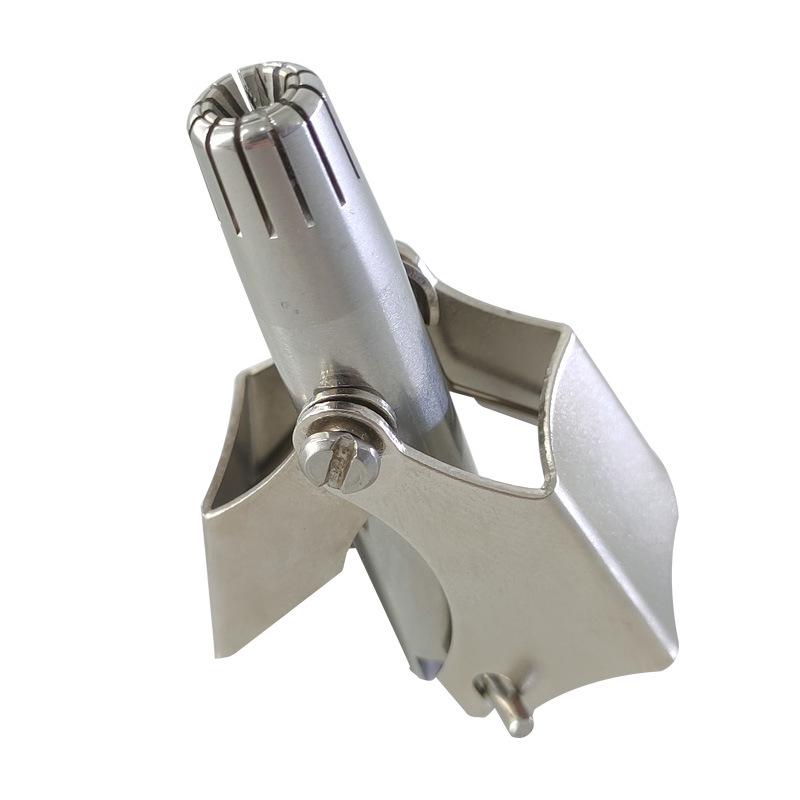 Ручной триммер для волос в носу из нержавеющей стали для мужчин - Инструмент для бритья ноздрей