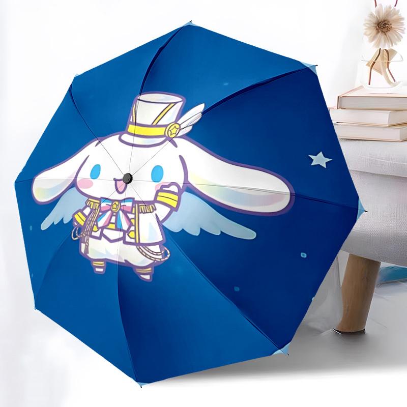 1pc Cinnamoroll Umbrella Portable Home Essential Umbrella Folding Umbrella Durable Iron Frame yy251128059