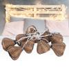 10Pcs Rattan Lamps String Lights LED Rattan Balls Fairy Lights Wedding Home Decoration