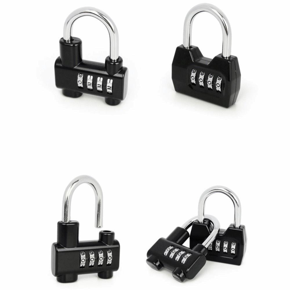 4 Dial Digit Combination Padlock Waterproof Digit Combination Lock Security Code Lock Travel
