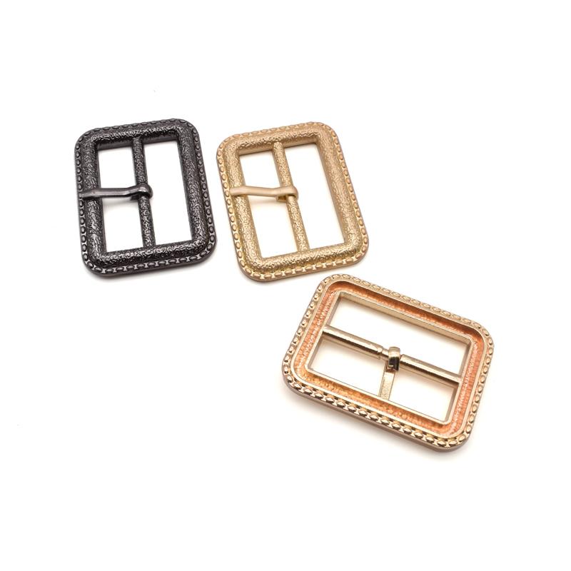 Heavy Duty Adjust Buckle Rust Resistant Slider Belt Bag Buckle Square Metal Tri Glide Adjustable