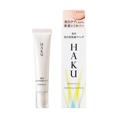 Shiseido HAKU Выравнивающий тональный крем Natural Beige 30 г