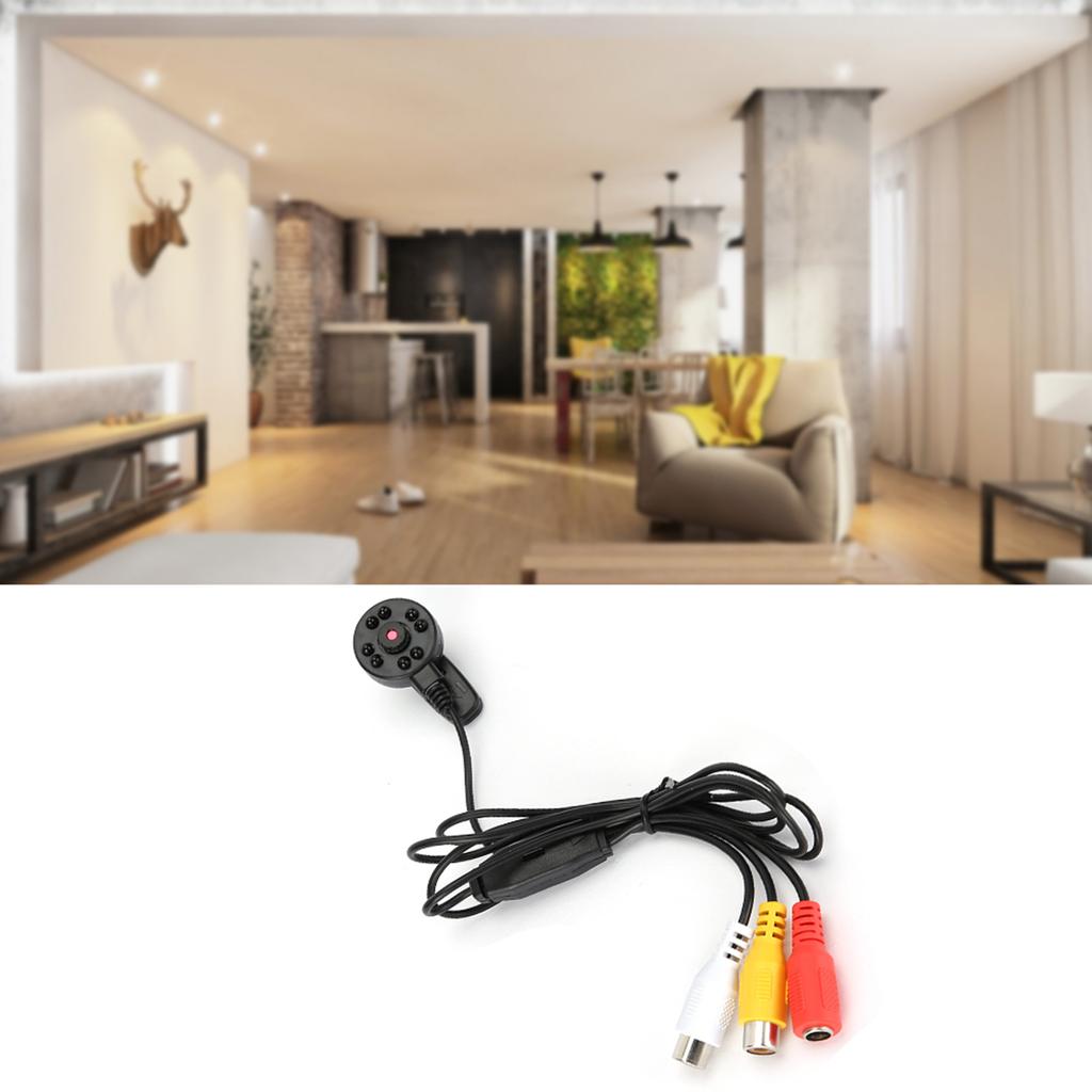 Security IR 8 Light Mini CCTV HD Camera Audio and Video Surveillance