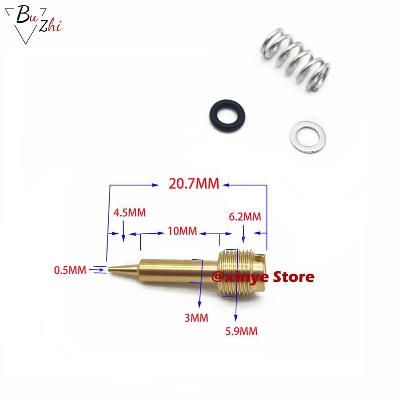 Carburetor Repair Kit Pilot Screw Jet Needle Float Valve Gasket vacuum diaphragm for Suzuki Bandit GSF400 GK75A 91-97 GSF 400