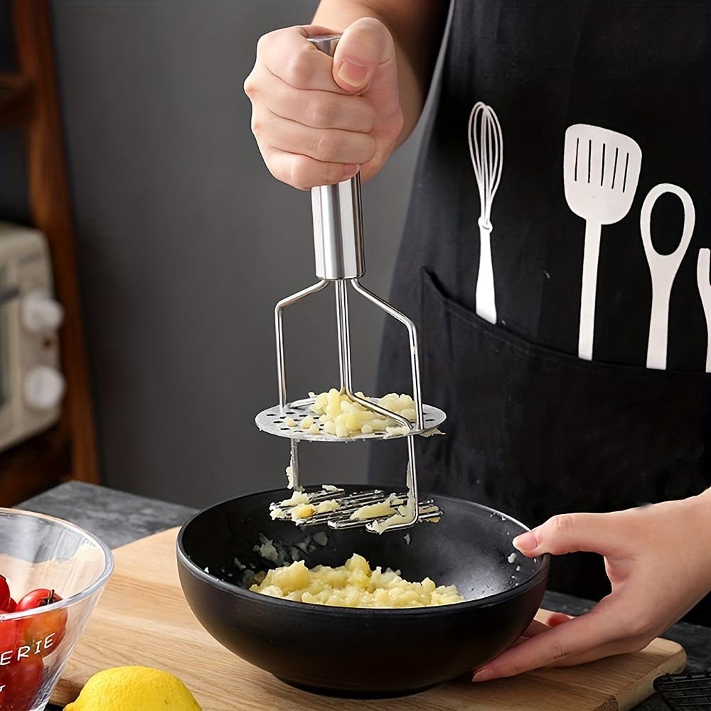 Double-Layer Stainless Steel Potato Masher & Ricer