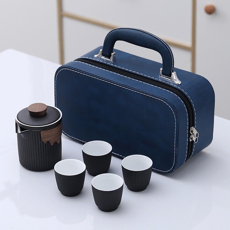 Креативный сувенир Гочао Керамический Портативный Дорожный Чайный Набор Бизнес Компания Высококлассные Подарки
