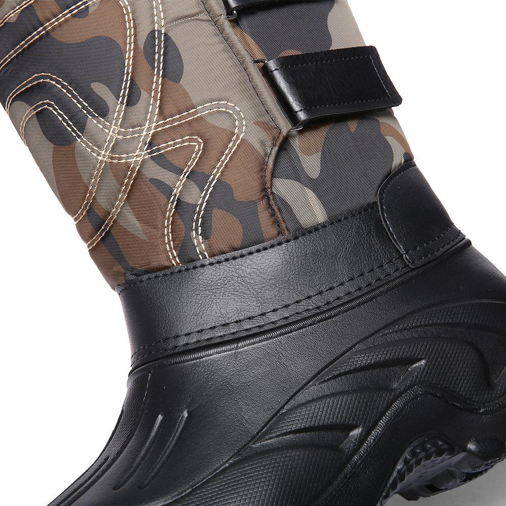 Мужские зимние ботинки, теплые нескользящие рабочие ботинки для холодного хранения, леггинсы на вынос, защитные высокие ботинки, зимние ботинки для рыбалки