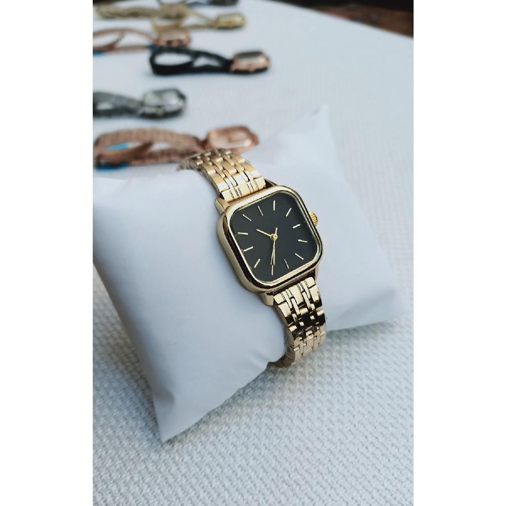 Elegant - Minimal Square Retro Women's Wristwatch Young Girl's Watches