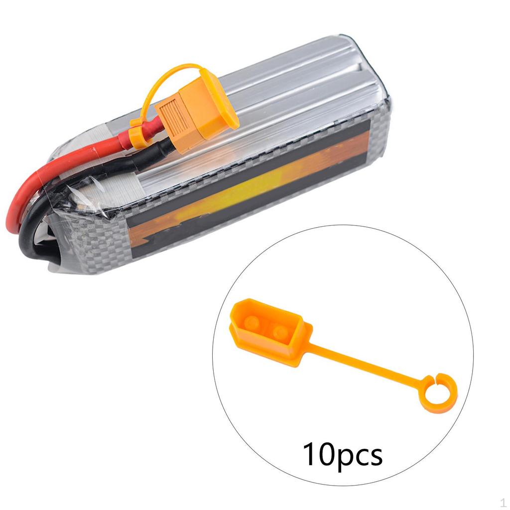 10 шт. пылезащитных чехлов для разъемов XT60 для Lipo-батареи