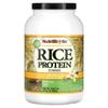 Raw Rice Protein, Vanilla, 3 Lb (1.36 Kg)