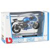 Bburago Suzuki 1000 Motorcycle Mini Car Diecast Car Complete Product 1/18 GSX-R 18-51088