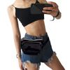 Fanny Pack Waist Bag Casual Bag Women Shiny Bum Bag Waterproof Fanny Pack Crossbody Bag Hands-free For Hiking Running Travel