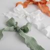 DIY Cake Bouquet Flower Fish Tail Yarn Packaging Ribbon Ruffle Lace Folding Ribbon Linen Wave Lace Ribbon