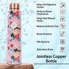 Embrace Wellness Copper Water Bottle - Advanced Leak Proof, Joint Less Design (900ml)