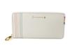 SEST Series Round Zipper Long Wallet with Coin Purse 027605 White