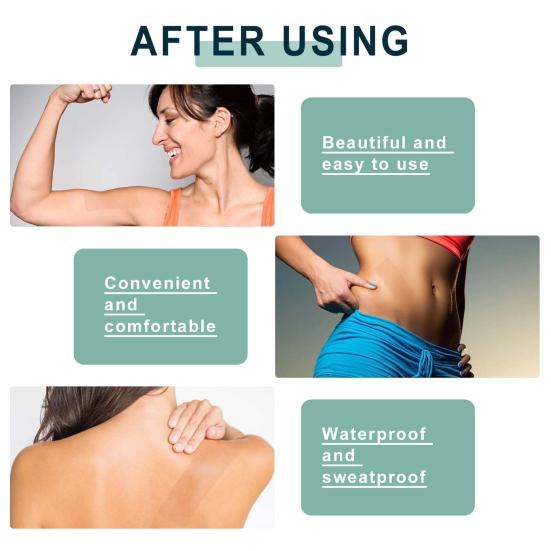 50 г/коробка корректор пятен татуировки портативный мягкий водостойкий безопасный безболезненный скрыть недостатки нетканый материал лист для ухода за шрамами наклейка для девочек