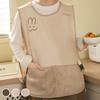 Waterproof Stain-Resistant Apron Wipeable Hands Breathable Sleeveless Apron Anti Dirty Vest Style Coffee House Uniform