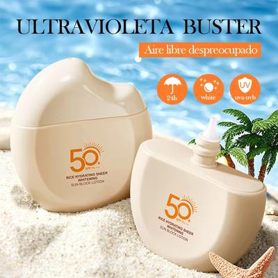 SPF50+ солнцезащитный крем корейский рисовый пробиотик солнцезащитный крем отбеливающий кожу анти-УФ солнцезащитный крем увлажняющий крем для лица морской солнцезащитный крем