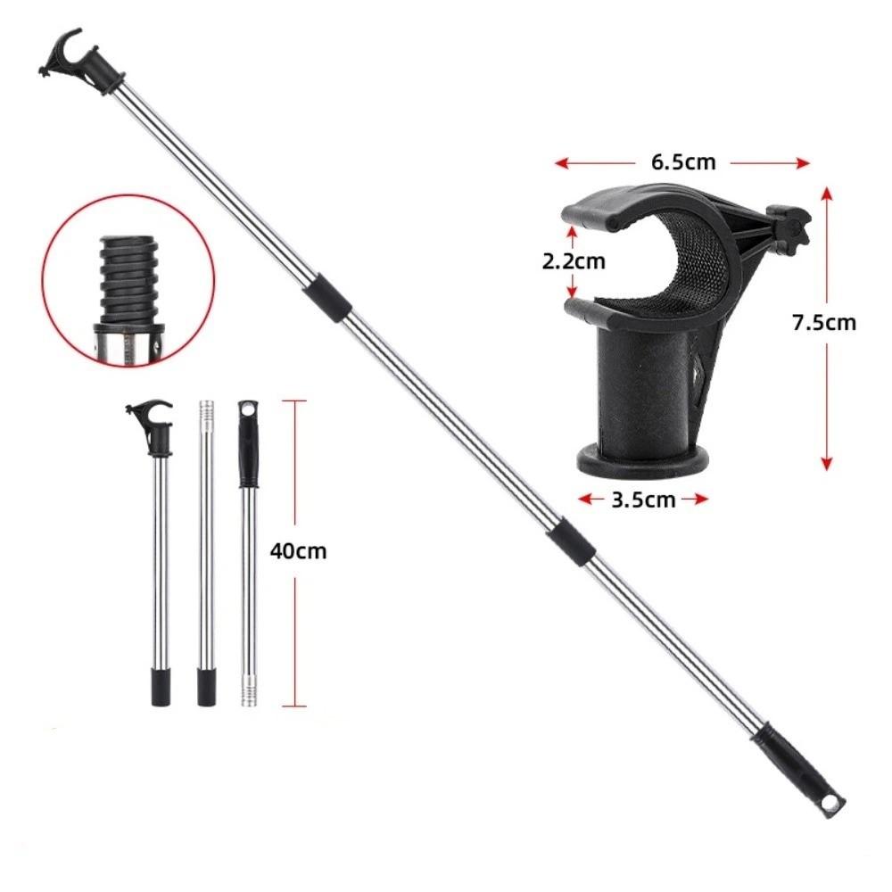 Anti-slip Texture Window Pole Opener Multi-angle Telescopic Window Opener Sunroom Window