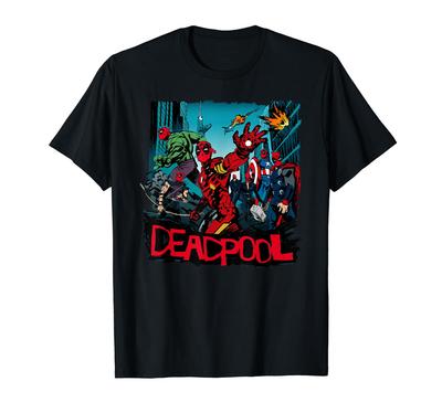 Футболка MARVEL с принтом Дэдпула 152100025/MI