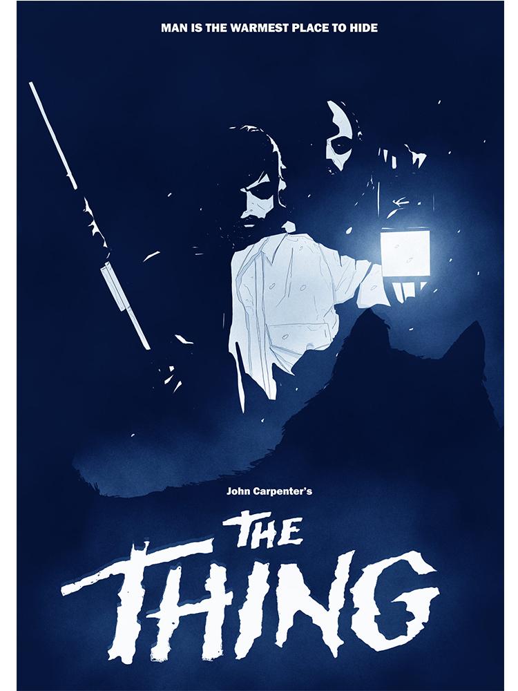 Классический фильм ужасов The Thing, постеры с принтом, холст, картина Джон Карпентер, настенная художественная картина для спальни, украшение дома
