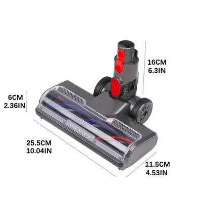 Напольная щетка для пылесоса Dyson V7 V8 V10 V11 V15 с насадкой-щеткой, щеточной полосой, напольной щеткой