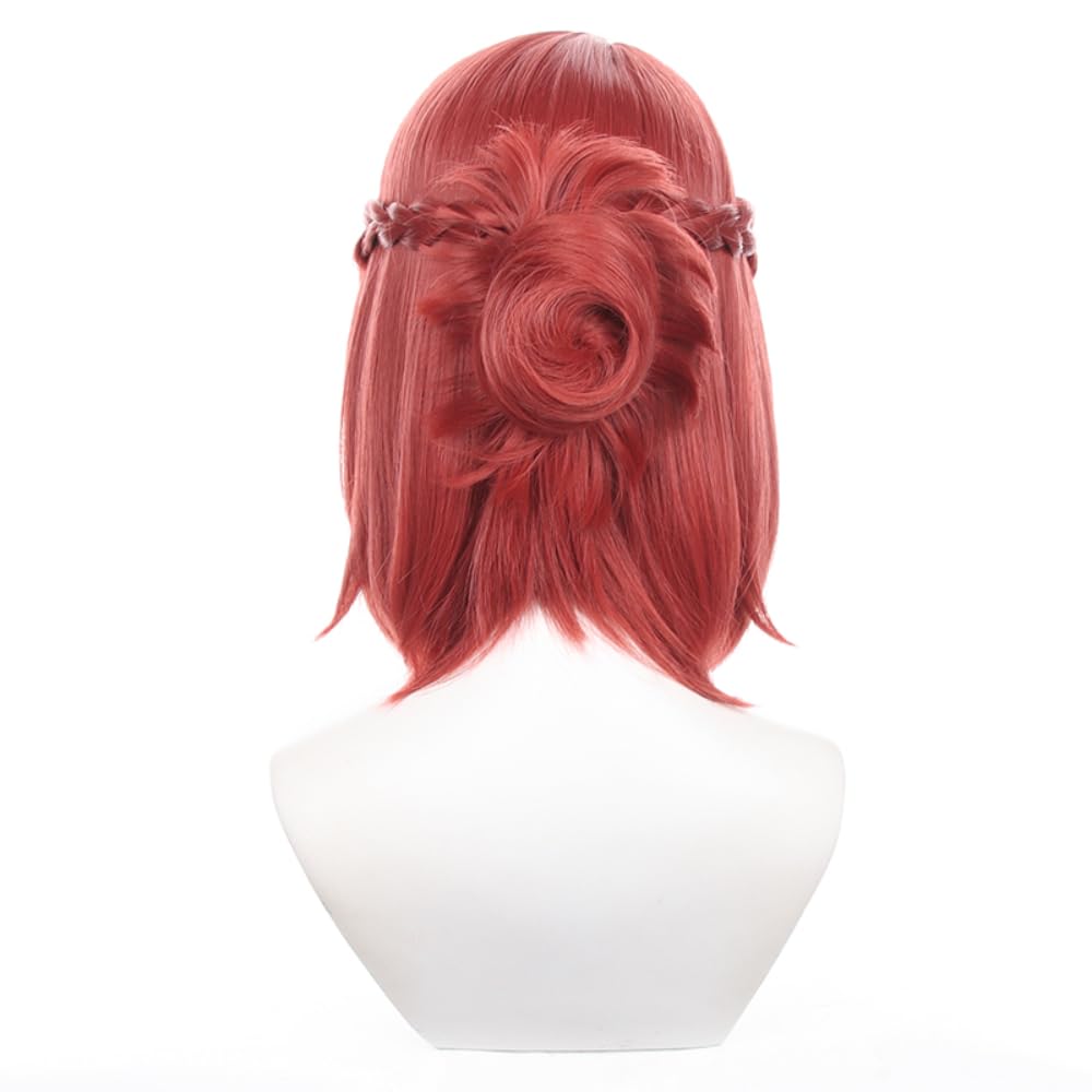 Парик Эйлин Блю Рок Анри Тейкари, термостойкий парик, парик в стиле аниме, маскировка на Хэллоуин, Рождество, посвященный культурному фестивалю [с сеткой]