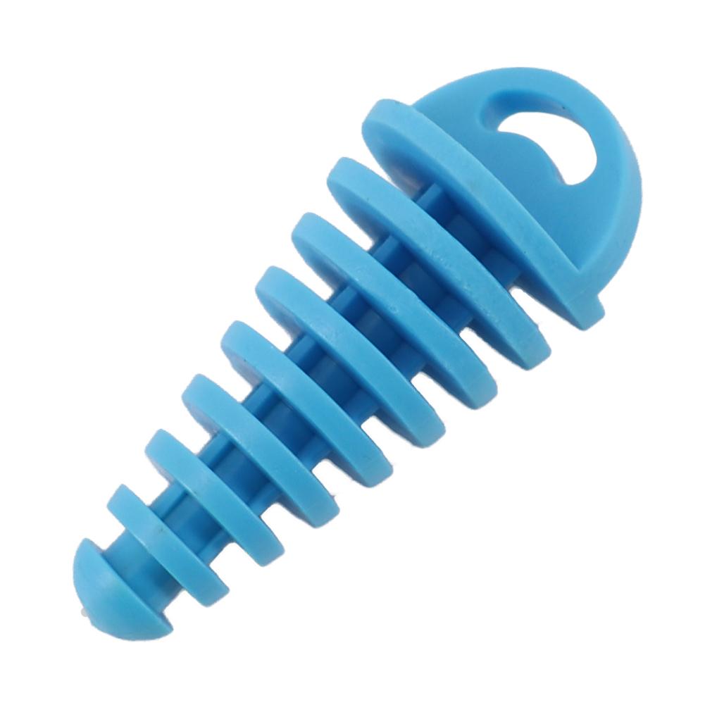 Защитная заглушка для выхлопной трубы мотоцикла, резиновая выхлопная труба для мотокросса Yamaha Mt 125 Kawasaki Z1000 Piaggio Zip Muffler Flute