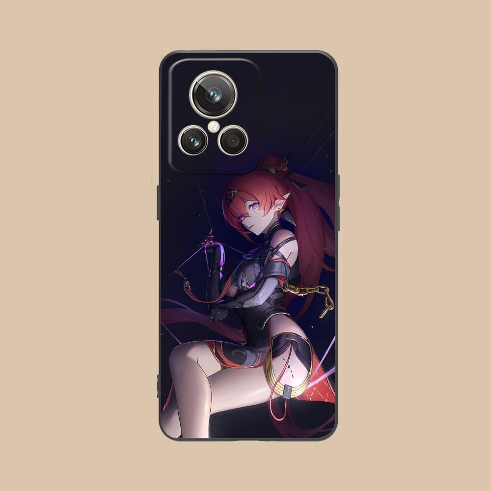 Чехол для мобильного телефона Wuthering Waves Yinlin для Realme 15 14 13 12 11 10 9 Pro Plus T i Lite 5G Цветная печать Чехол Чехол