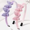 3Pcs Children Cute Butterfly Flower Hairbands Cartoon Headwears Girls Lovely Hair Hoop Sequin Headbands Kids Hair Accessories