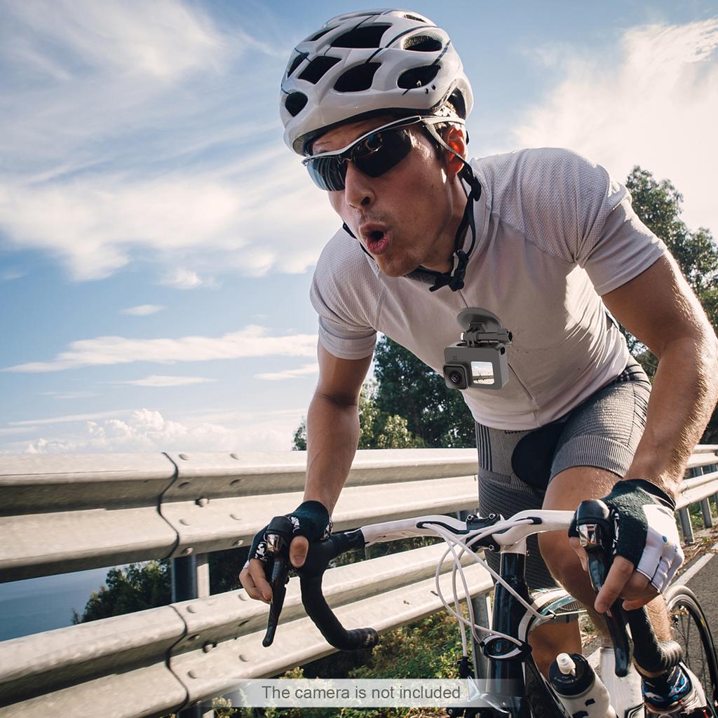 UURIG BH-06 Магнитный держатель для спортивной камеры на шею, быстросъемное крепление с винтовым адаптером 1/4 дюйма