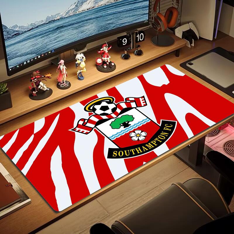 Southampton FC Print Cushion Non-slip Laptop Tablet Big Mousepad XXL Mat Mini PC Playmat With Lock edge