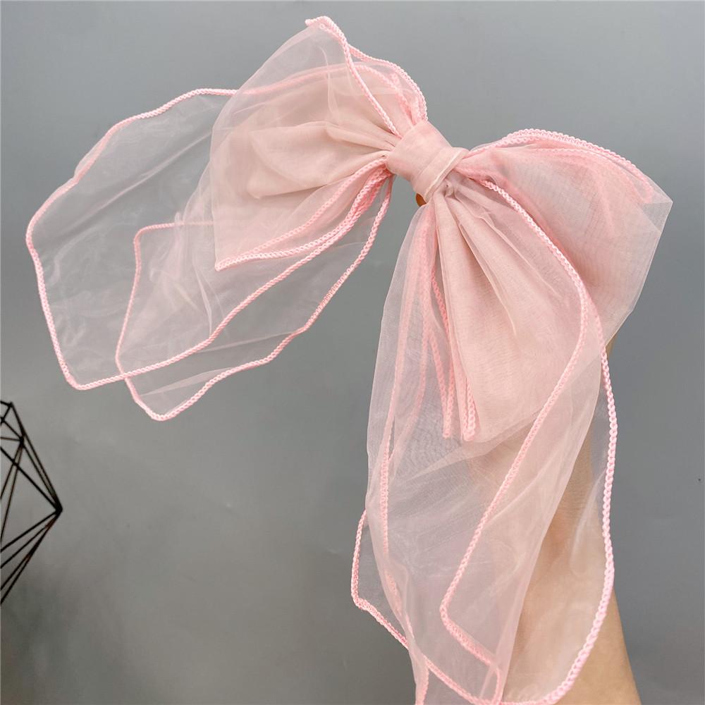 Заколка для волос «Супер Фея» с бантом, студентка, аксессуары для волос, корейская версия, заколка для волос, заколка для волос «принцесса», пружинная заколка, заколка для рта «утка», летний головной убор