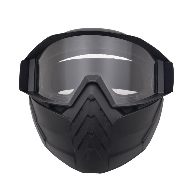 Goggles and face shield Motorcycle goggles, off-road protective eyewear, outdoor helmet glasses, motorcycle glasses for men riding