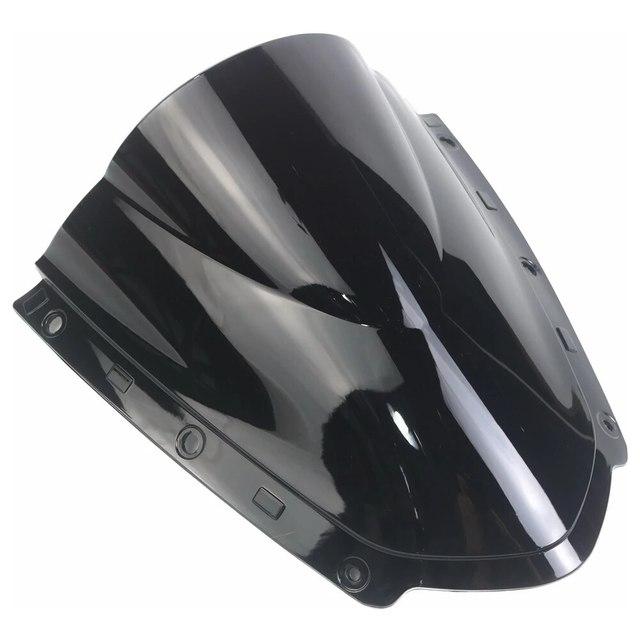 For Kawasaki Ninja ZX10R ZX-10R Motorcycle Screen Windshield WindScreen Double Bubble Fairing Wind Deflector