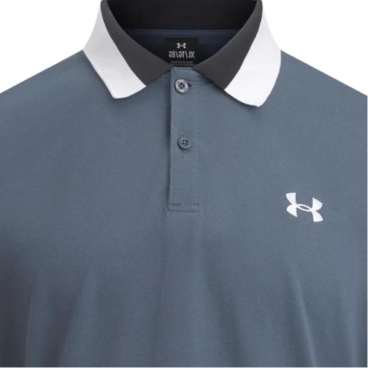 Under Armour Courtcore Повседневная Дышащая Спортивная Футболка-поло Мужские топы 6007599-044