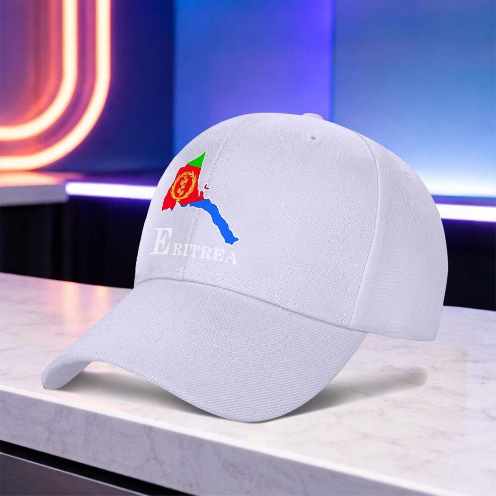 Eritrea Flag Printed Baseball Cap Lightweight Unisex Sports Hat for Festivals Parties Daily Wear