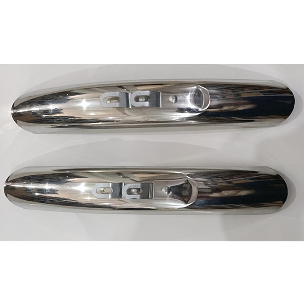 1 пара передних задних крыльев серебристого цвета для велосипеда 700c 27'', велоспорта, шоссейного велосипеда