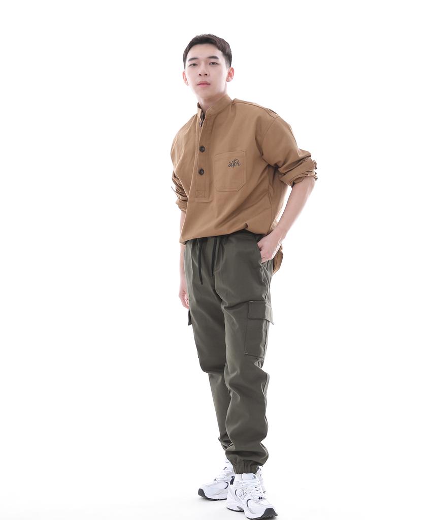Seinteukeulu Retroline Брюки-джоггеры Карго Rl-311Cj Хаки
