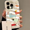 Мультяшный чехол для iPhone 11 Чехлы для iPhone 16 17 14 Plus 15 Pro Max 12 13 Air Милый такса колбасная собака Мягкий ТПУ чехол для телефона