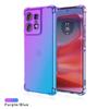 Transparent Gradient TPU Case for Motorola Moto G75 G85 G35 G55 5G Four Corners Shockproof Airbags Soft Silicone Cover for Moto G84 G54 G34 G04