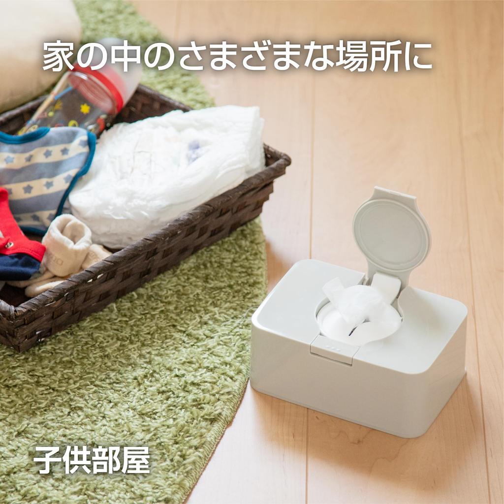 Takeya Официальный набор влажных салфеток Для живых Свежий серый контейнер, 2, FRESHLOK, Одно касание, Разборный, Герметичный, Запечатанный, Гигиеничный, Кухня, Комната,