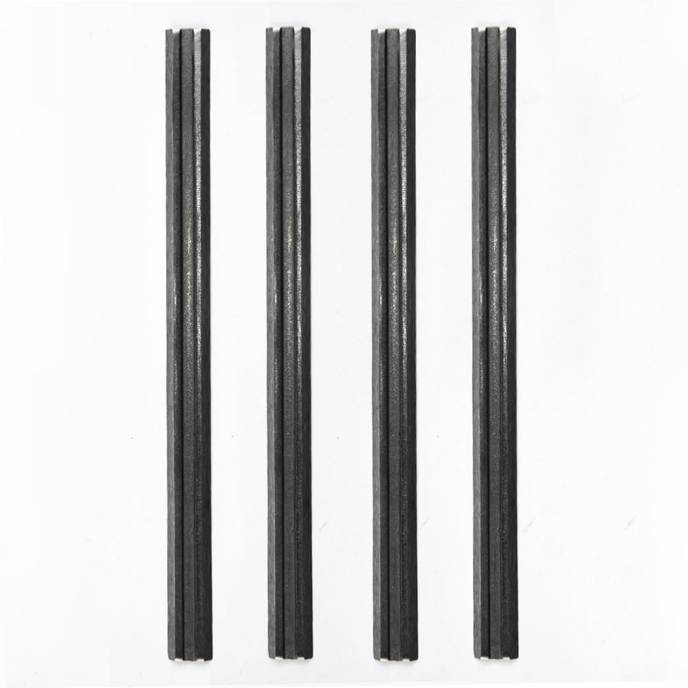 4 шт. Лезвие для рубанка 82x5.5x1мм Углеродистая сталь Для деревообработки