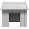 Vidaxl Buda Dla Psa Z Dachem, 83X130X85 Cm, Stal Galwanizowana