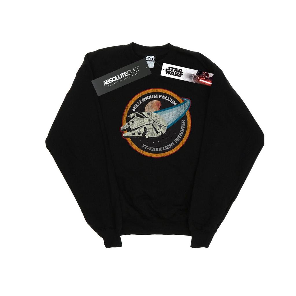 Star Wars Womens/Ladies Millennium Falcon Badge Sweatshirt