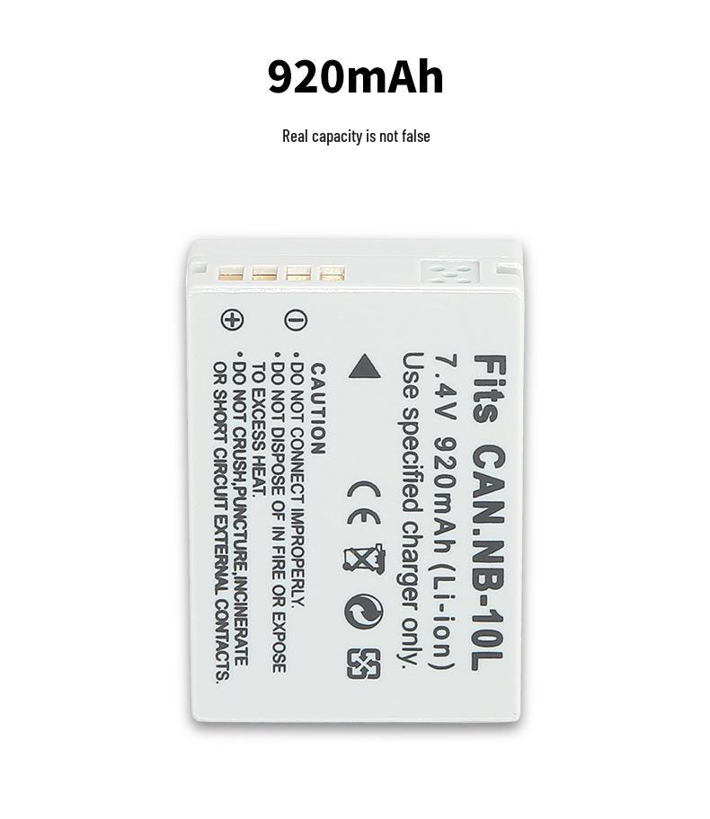 Аккумулятор NB10L для камер Canon G15, G16, SX40, G1X, G3X и SX50 HS