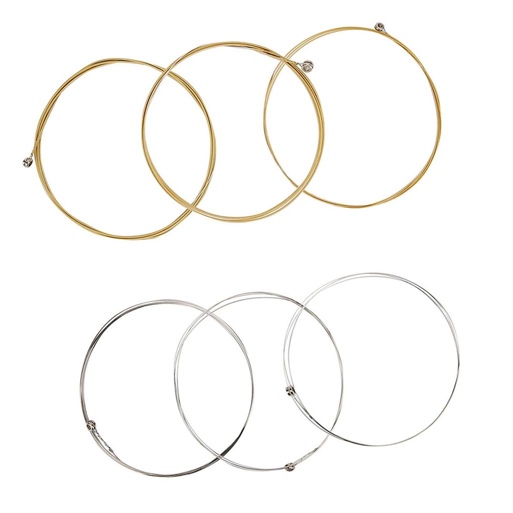 6 шт. набор струн для акустической гитары, сменная часть, аксессуар для классической народной гитары