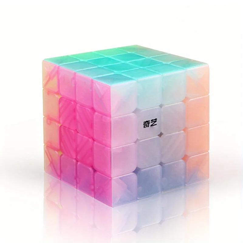 Qiyi Jelly Series Cube 2345 ступенек наклонная пирамида Zongzi брелок-куб детские интеллект-игрушки