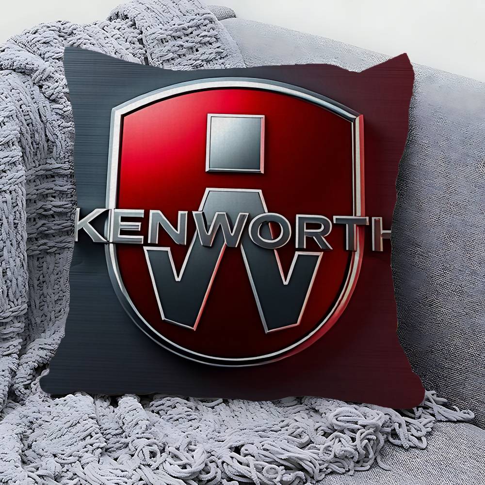 K-Kenworths Logo Pillow Gifts Home Office Furnishings Bedroom Sofa Car Cushion Cover Case 45X45Cm